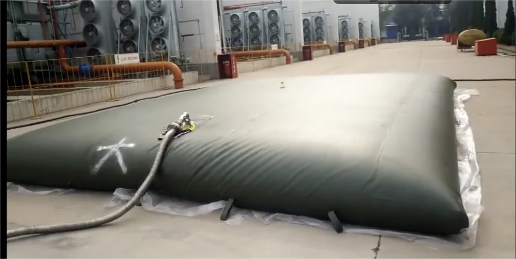 TOPAZ 4500D high strength PVC /TPU laminated fabric for Fuel Bladder Soft Gas Tank oil bag