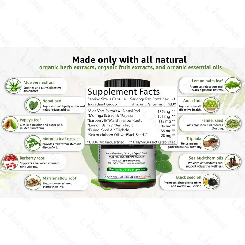 New Arrival Acid Reducer Acid Indigestion Relief Supplement