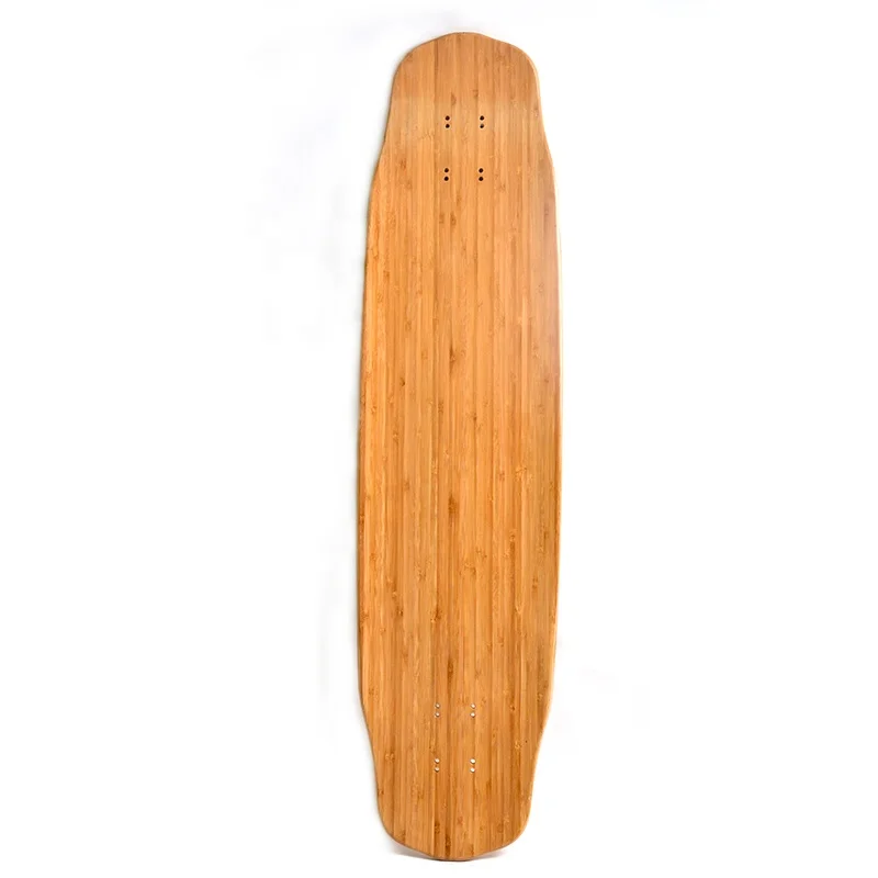 custom blank pro skateboard pro street bamboo maple longboard deck