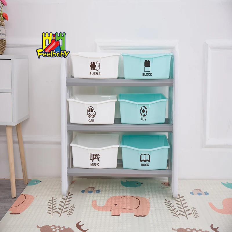 Feelbaby new design indoor plastic kid play yard baby folding playpen