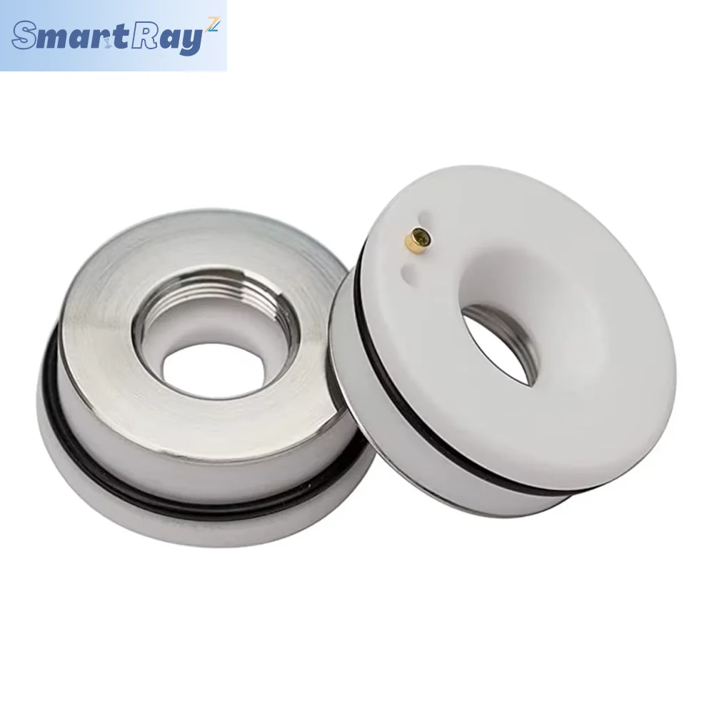 Factory Wholesale D28 32mm OEM Precitec Empower Fiber Laser Cutting Machine Ceramic Ring For Leaser Head