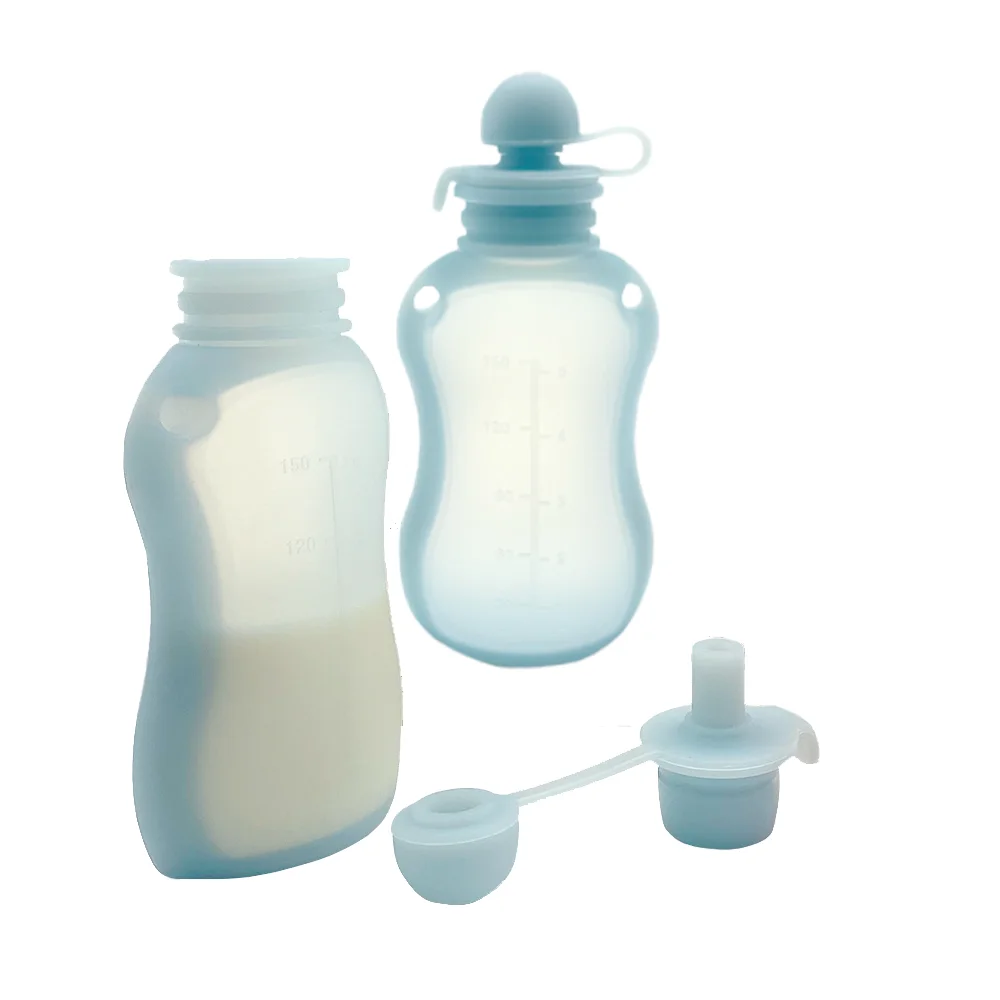 Wholesale Customized Silicone Baby Bottle Pacifier Newborn Feeding Eco-Friendly Design Baby Bottle Essential Supply