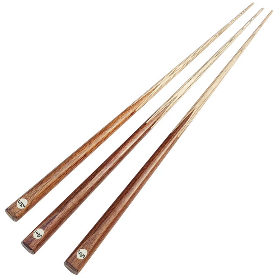 57 Inch Cue Sticks 10mm 1 Piece Billiard Cue Stick Ash Wood Small Head Paint-Free for Black Eight Colorful Billiard Hall