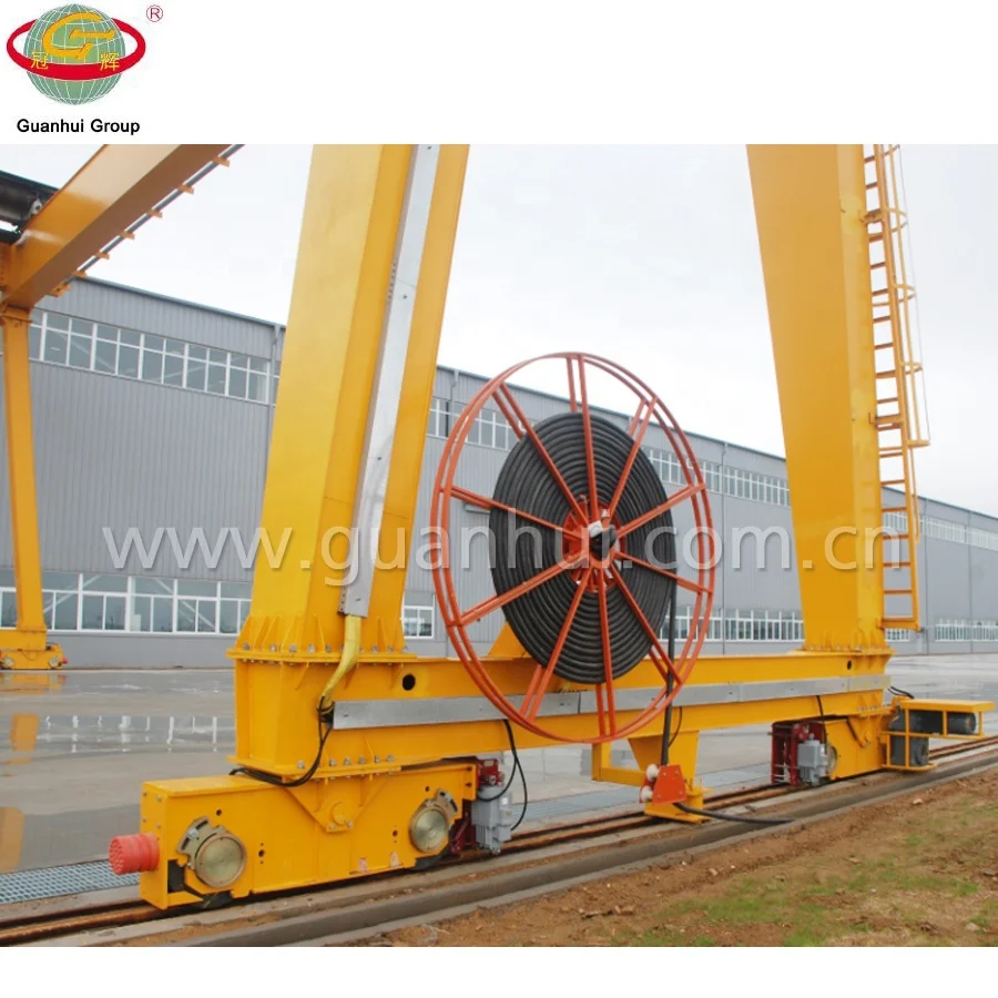 
customize size double girder gantry crane 20 ton 