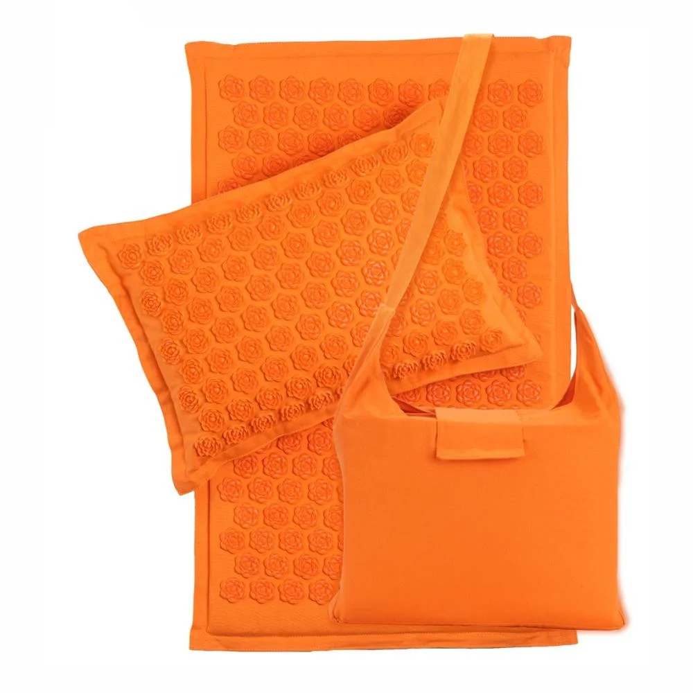 
Back Accupressure Massage Mat With Pillow Best Massage Mats Yoga Mat 