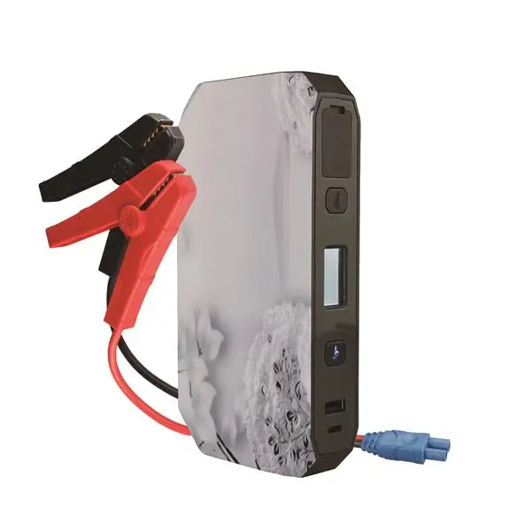 12 V UltraSafe Portable Lithium Jump Starter, Car Battery Booster Pack, USB-C Powerbank Charger