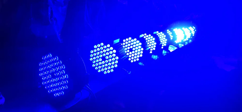 3in1 Rgb 54x3w Flat Par Light Dj Disco Dmx Led Par Stage Lights for wedding performance