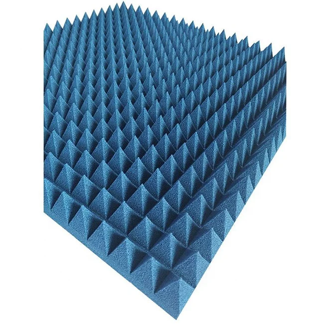 No smell foam pyramid microwavable flexible emc wave absorbers