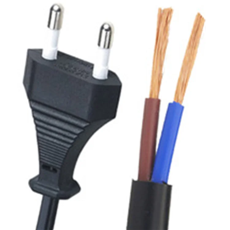 Европейская вилка CEE 7/7 Schuko для питания IEC 60320 C5 ШТЫРЬКОВАЯ Cord2 удлинитель европейского стандарта штепсельная