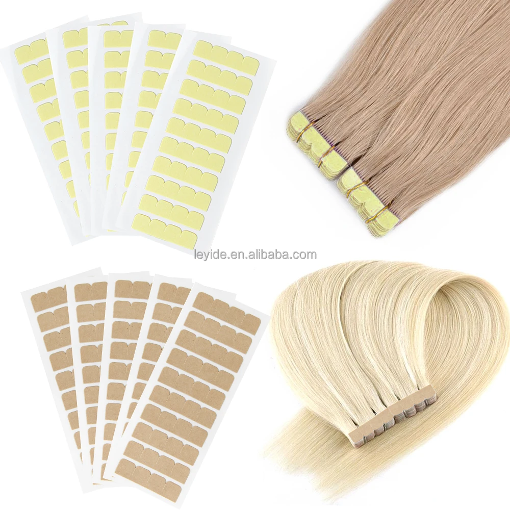 AliLeader Waterproof Wig Toupee Hair Tape Strip Super Double Sided Adhesive Tape for Hair Extensions Replacement