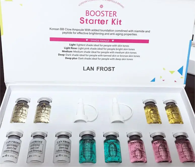 hot!!! 2022 BB Serum Foundation Skin Whitening Therapy Needles Treatment with Korea BB Cream