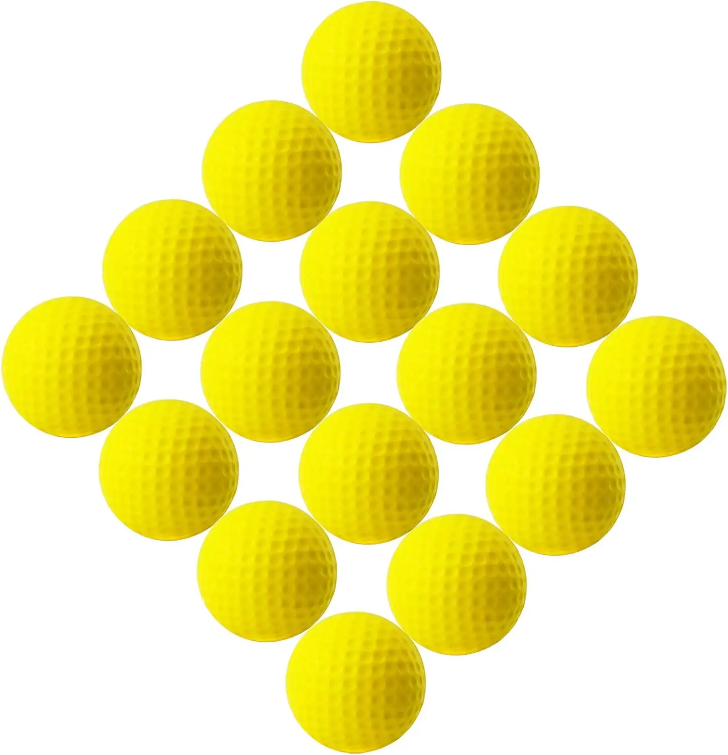 Ready for ship Yellow Practice Soft Foam Golf Balls for Limited Flight Training