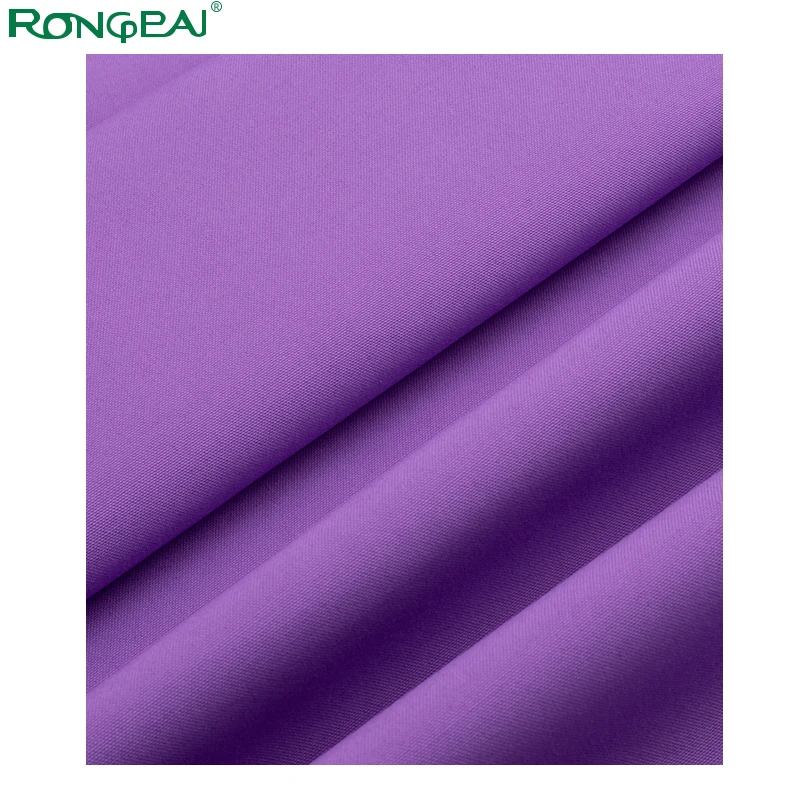Anti wrinkle water resist soft twill nurse doctor scrubs medical workwear hospital uniform fabric
