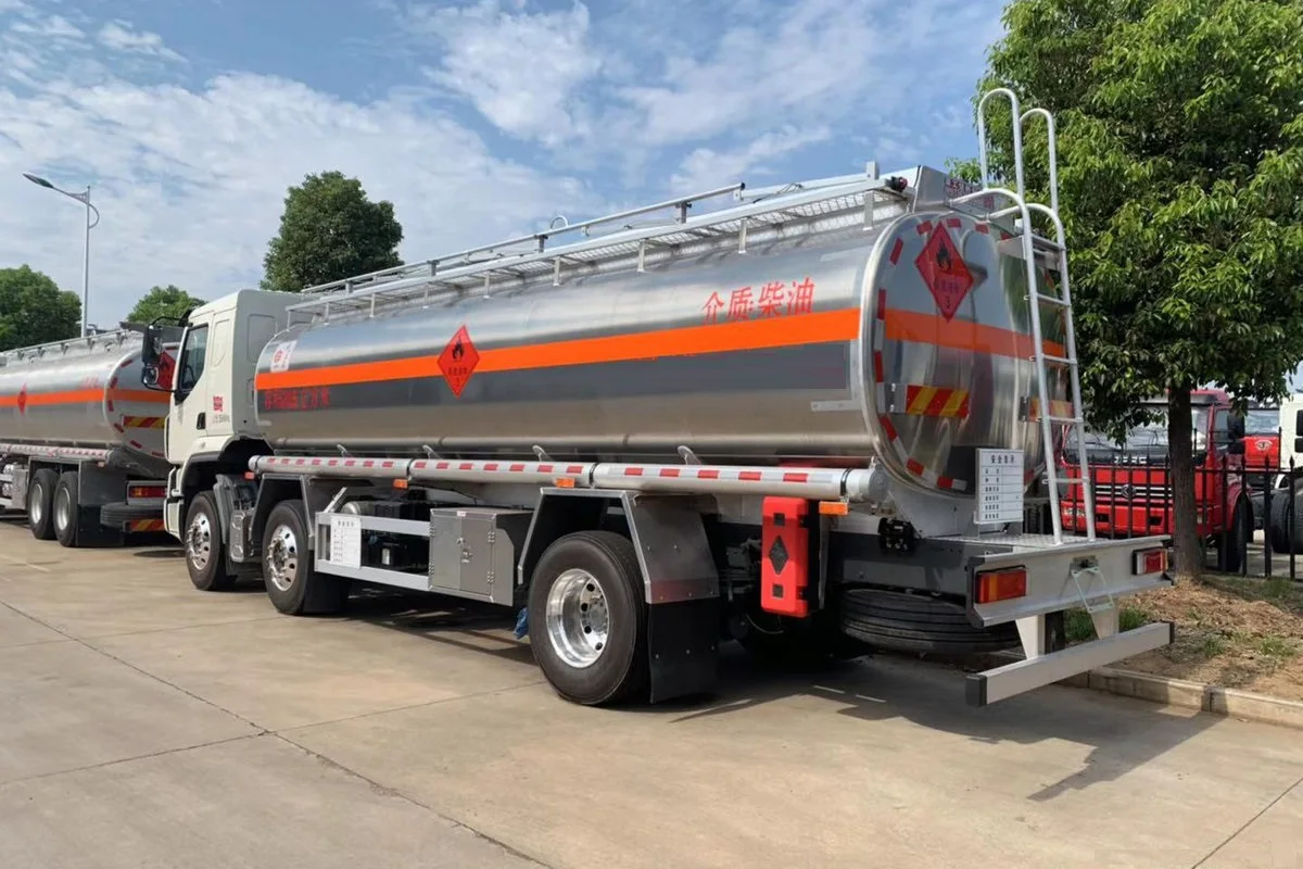 20000 liter 6x2 5200 gallon capacity heavy duty aluminum tank bowser flammable liquids petrol gasoline kerosene tranker truck