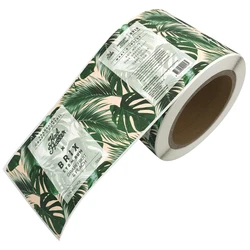 Waterproof beer glass bottle label  wine packaging label  bottle plastic sticker labels