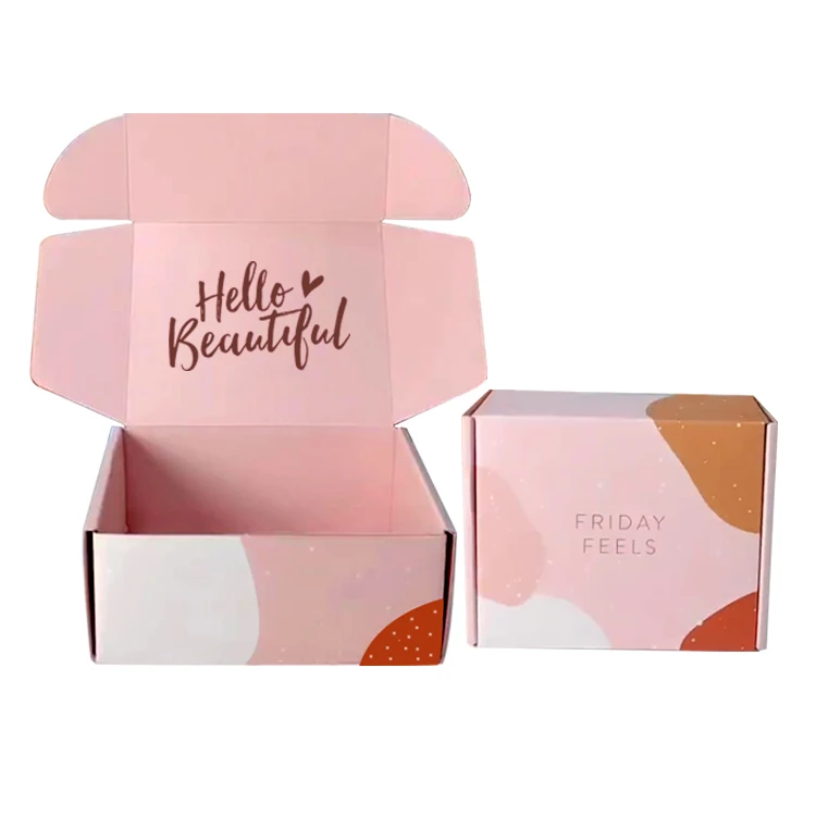 Big Catering Corrugated Postal Mail Takeaway Recycle Storage Package Boxes Display Customized Corrugated Cardboard Box