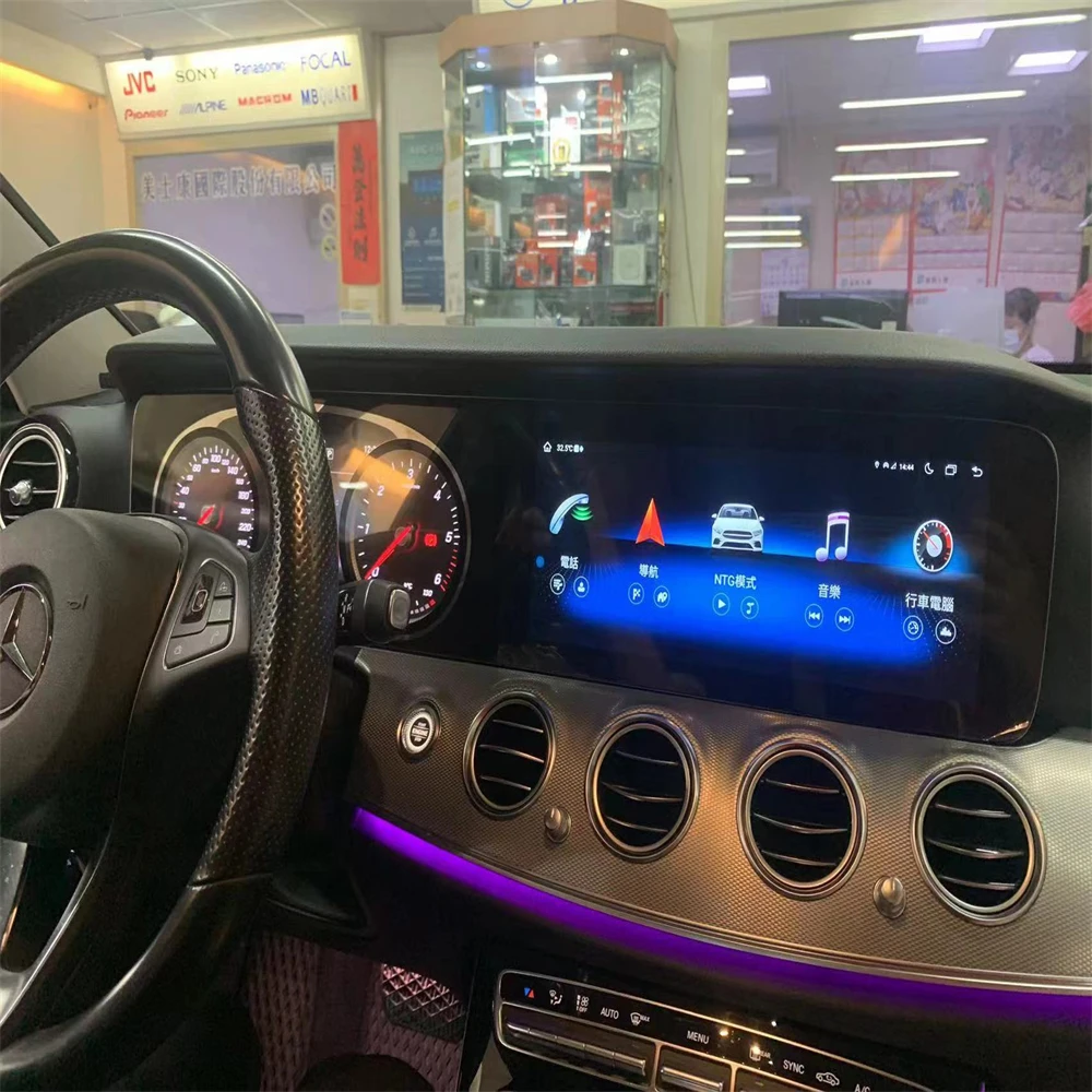 Автомобильная Автомагнитола Carplay для Mercedes-Benz E Class W213 2016-2019 NTG5.5 автомобильный GPS-навигатор мультимедийный плеер