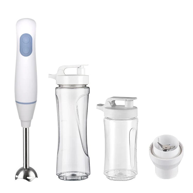 2024 New 4-in-1 Smart Household Blender Machine Multifunctional Juicer Kitchen Industrial Handheld Stick Push Button Controls