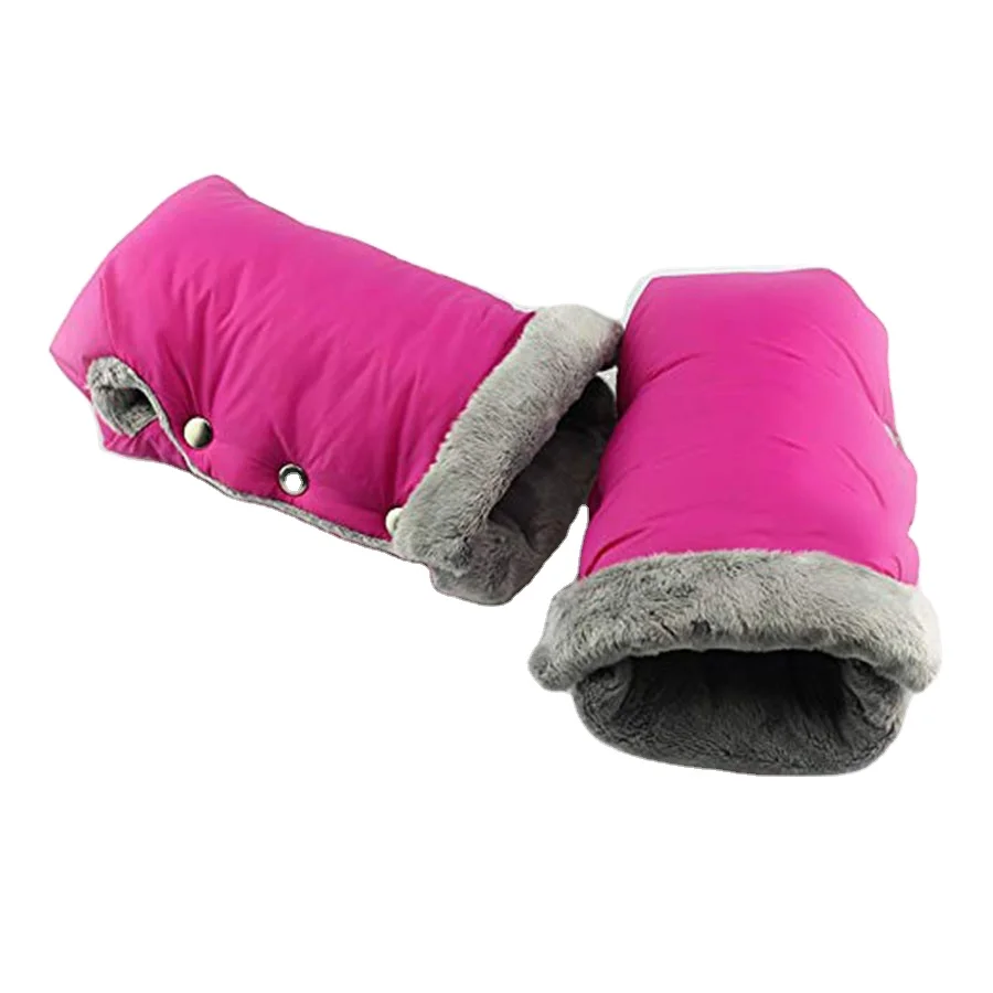M859 Durable Soft Windproof Stroller Winter Warm Gloves Waterproof Breathable Stroller Gloves