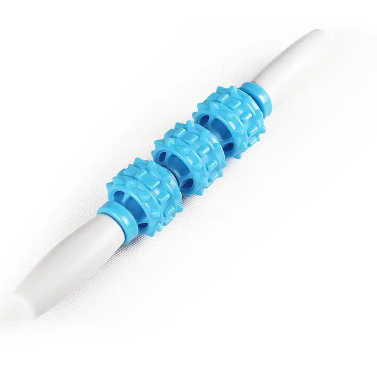 Custom Jade 1pcs Rose Crystal Quartz Roller Slimming Face 4 In 1 Electric Facial Fitness Mad Foot Cork Yoga Massager Roller Ball