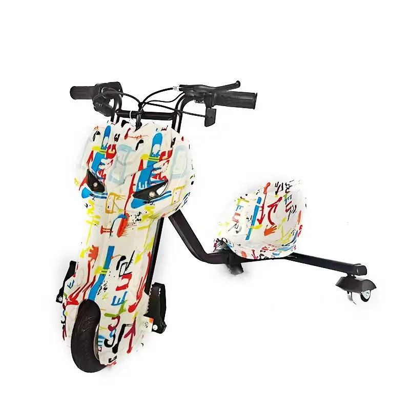 Cool sports racing 36v 360 degree rotationelectric drift bike 250w for kids drift bike for trike bike drift