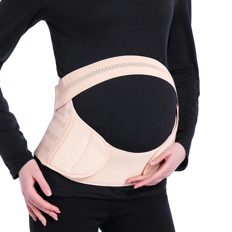Breathable Maternity Back Support Belly Band Pregnancy Abdomen Protector Brace Belt