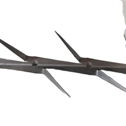 Fence Top Wall Anti Climb Steel Cat Bird Deterrent Spikes Strips