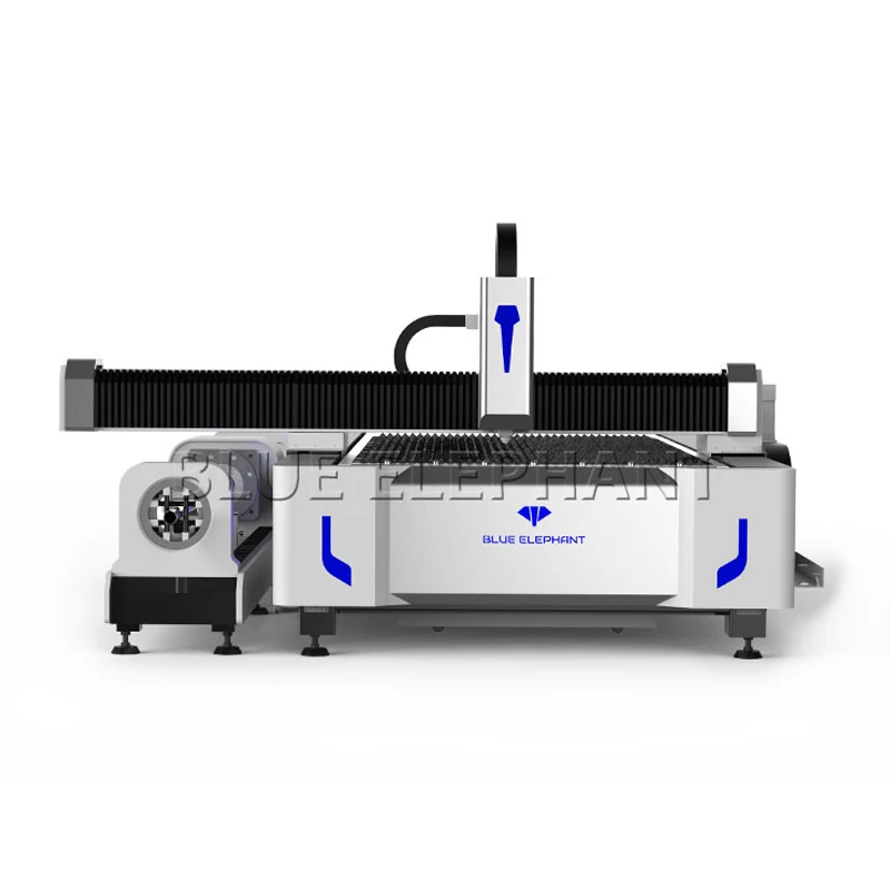 New design fiber laser cutting machine manufacturer for Metal pipe and plate Dual Use machine