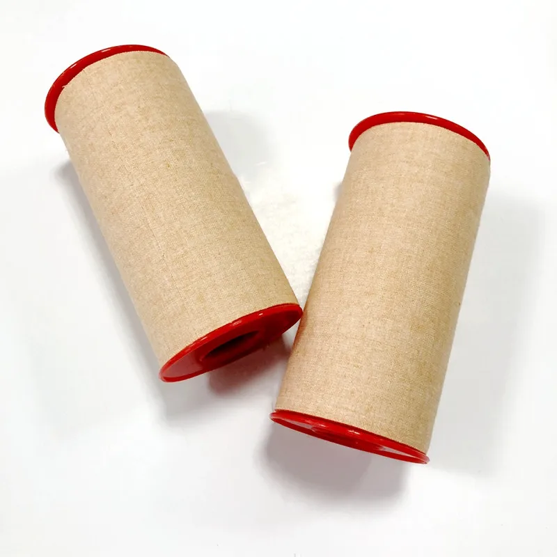 Zinc oxide tape 5cm With plastic tube Medical Zinc Oxide Adhesive Plaster Bandage