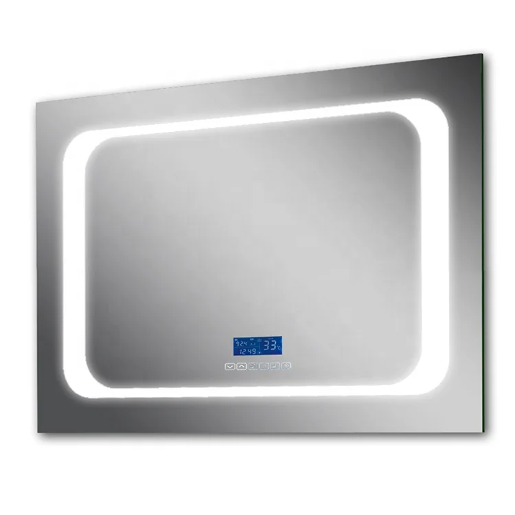 Touch Screen LED Backlit light Smart bathroom Mirror with Bluetooth player