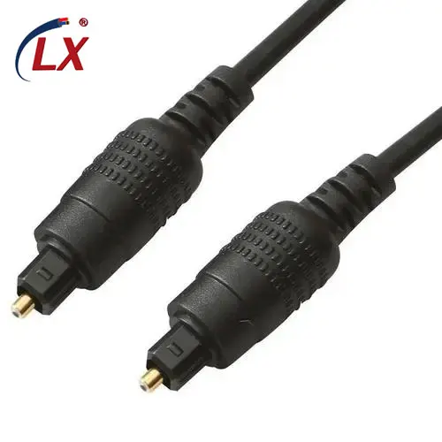 Hight Quality 1m 3m 5 m Flexible Durable Customized PMMA Core Digital Fiber Optical Audio Toslink Cable for Home Theater TV
