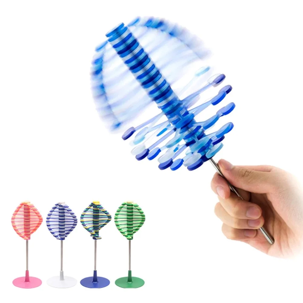 innovative toy spin lollipopter toys 4 colors mix educational toys for kids