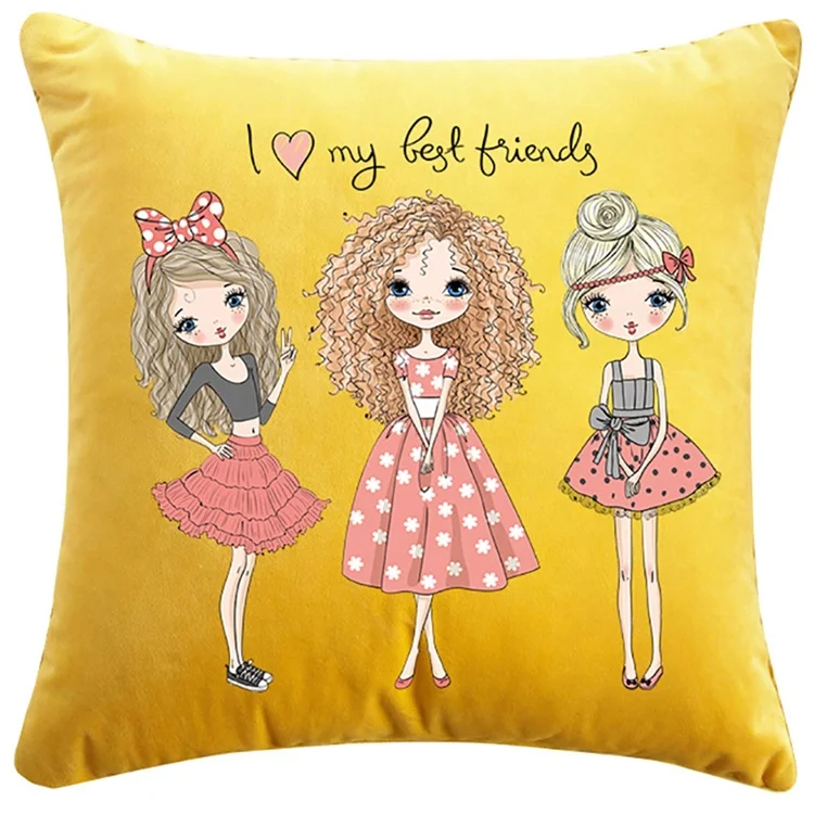 
Mixed Custom Fashion Girl Design plastisol heat transfer Film Sticker 