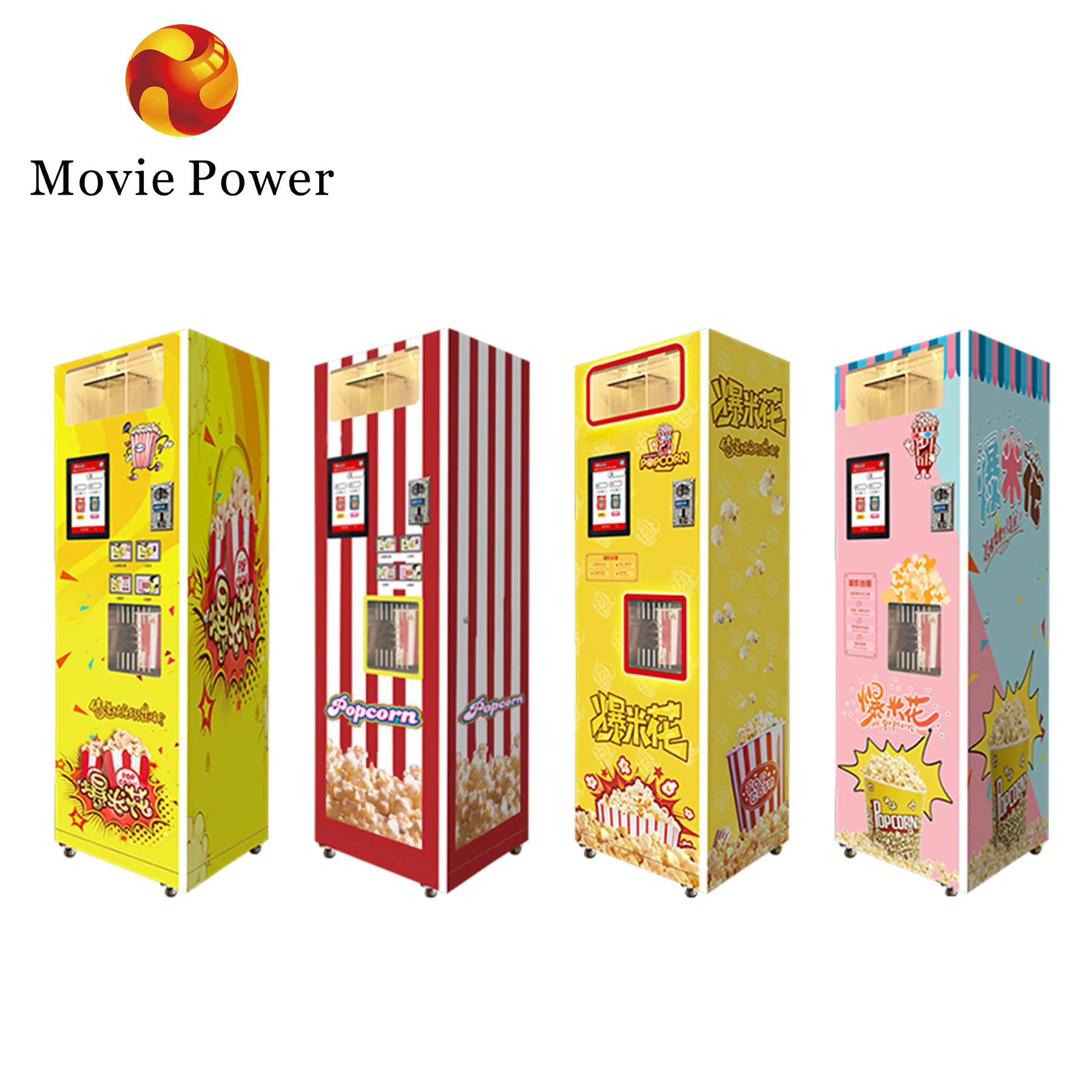 Earn Money Automatic Popcorn Machine Fast Mini Vending Machine Used In Park And Shopping Mall For Sale