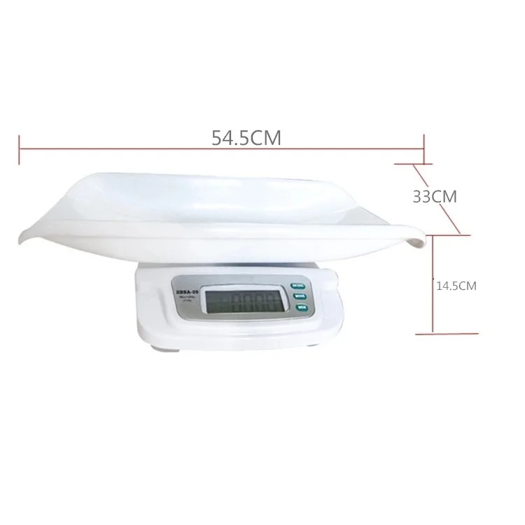 Good Price 20KG White Measure Infant Digital Weight Electronic Weighing Baby Scale