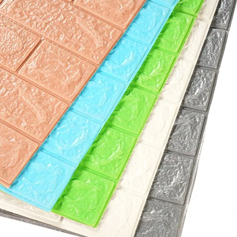 Self adhesive wallpaper papel de parede 3d wall paper roll brick wallpapers wall sticker for home decor