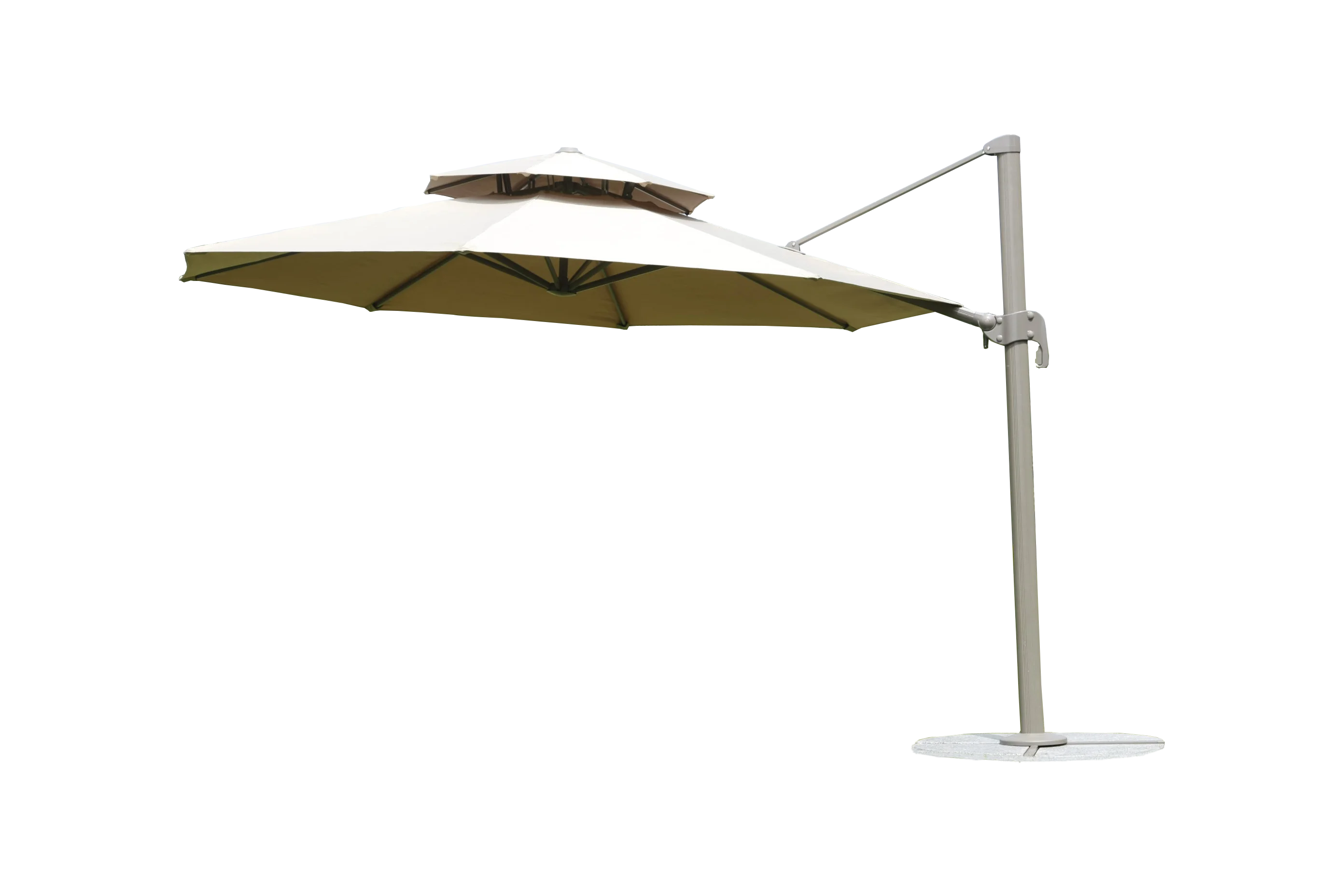 Modern factory garden furniture outdoor aluminum sun umbrella for swimming pool side parasol