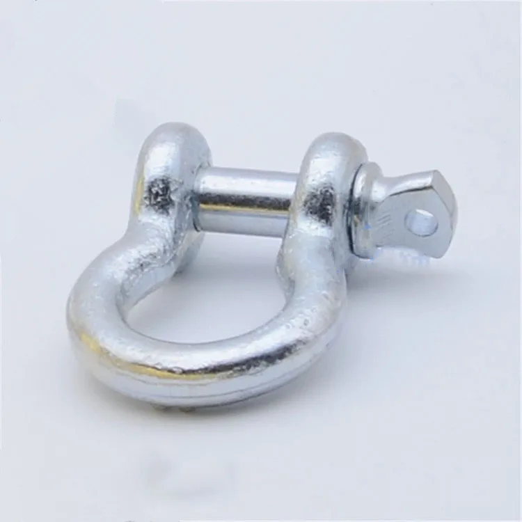 Large crystal chandelier U-shaped ring hook lifting shackle buckle trailer mountaineering D-shaped shackle lighting accessories