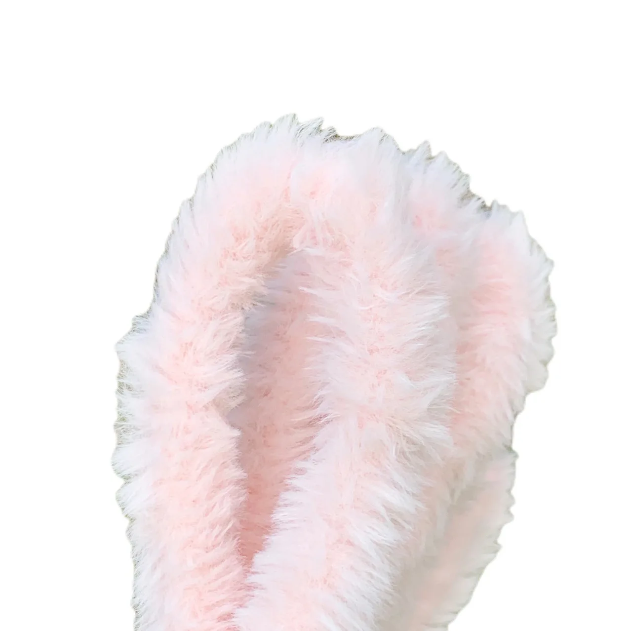 Rabbit hair twister  jumbo pipe cleaners roll rainbow colorful jumbo fur material fuzzy wire pipe cleaners craft bigger one