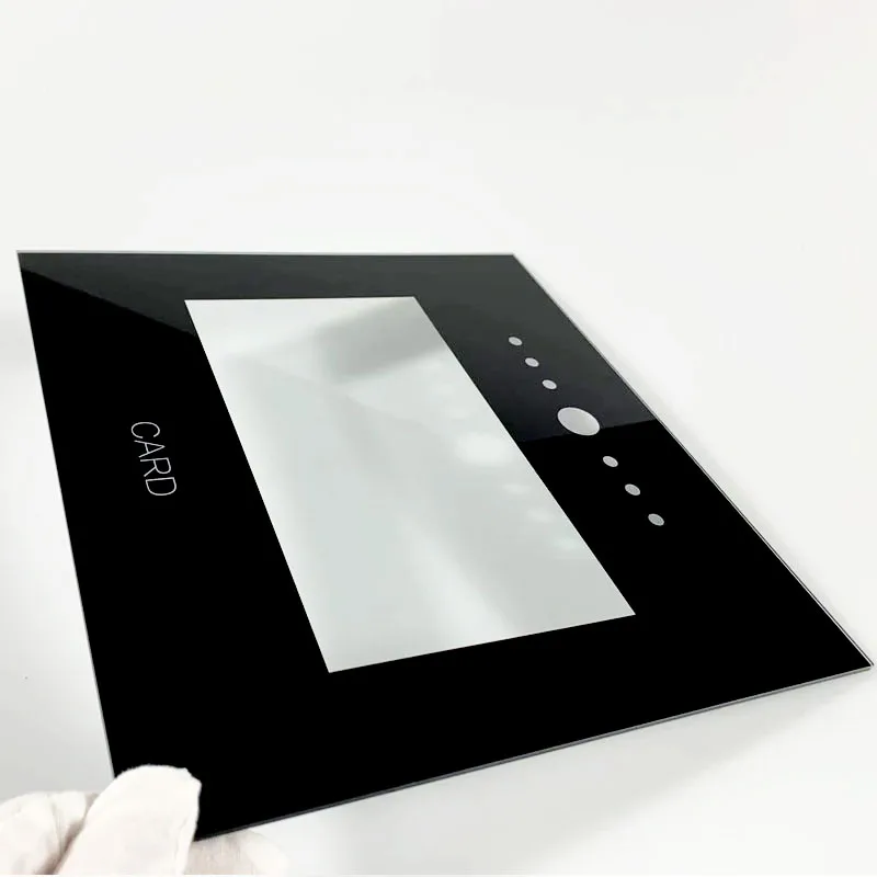 High quality manufacturer customized intelligent induction door lock glass panel