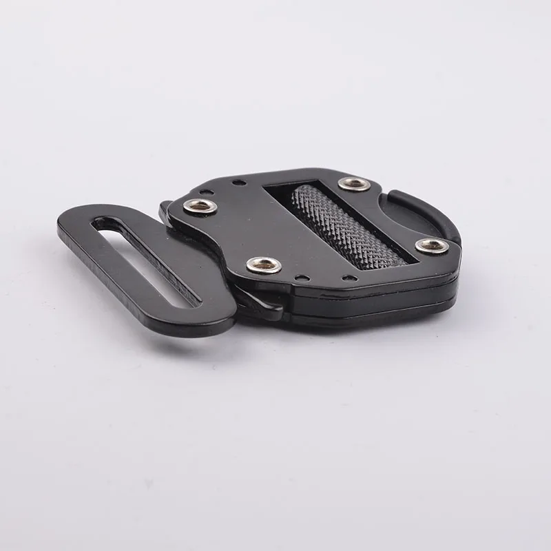 Factory Custom High Quality Black Color quick release buckle for Harness Belt