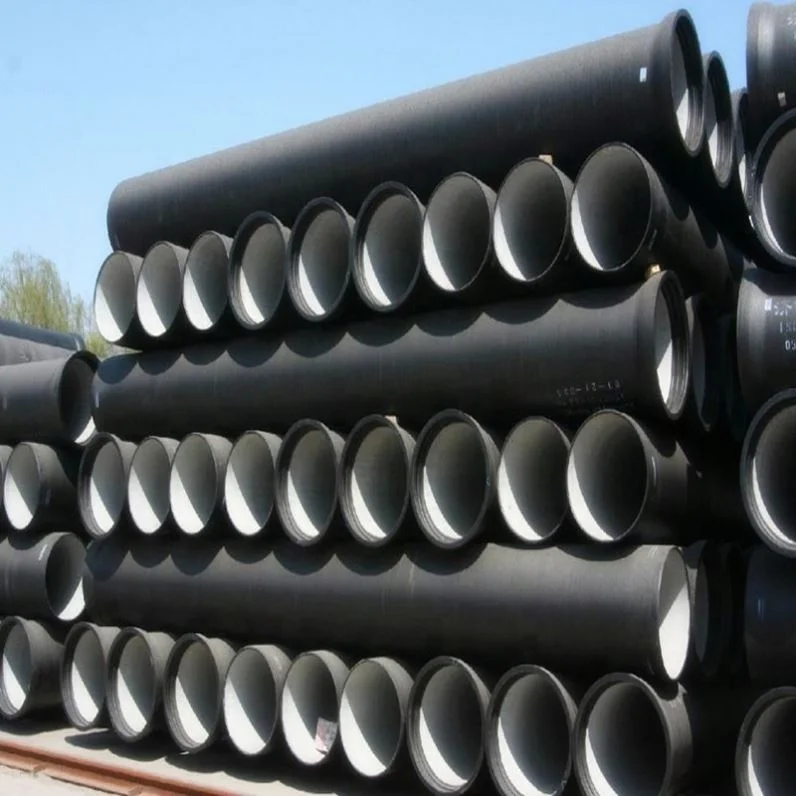 Ductile Iron Pipe Price ISO2531 100mm K9 Grade Centrifugal Ductile Iron Pipe Manufacturer