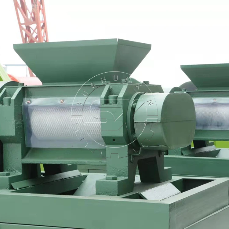 NPK Compound Fertiliser Production Line Granulator Double Roller Organic Fertilizer Granulator Machine For Sale