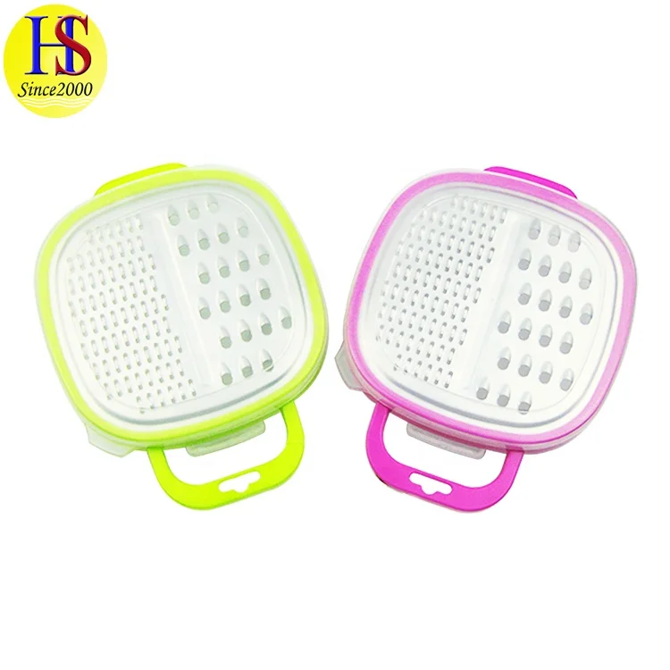 Food Grade Multifunction Stainless Steel 3 In 1 Lemon Zester Cheese Julienne Vegetable Grater