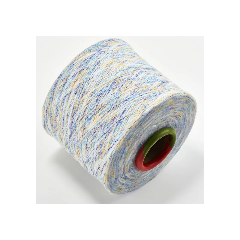 Production of fancy yarn 7.5Nm plush deer yarn in the clothing industry