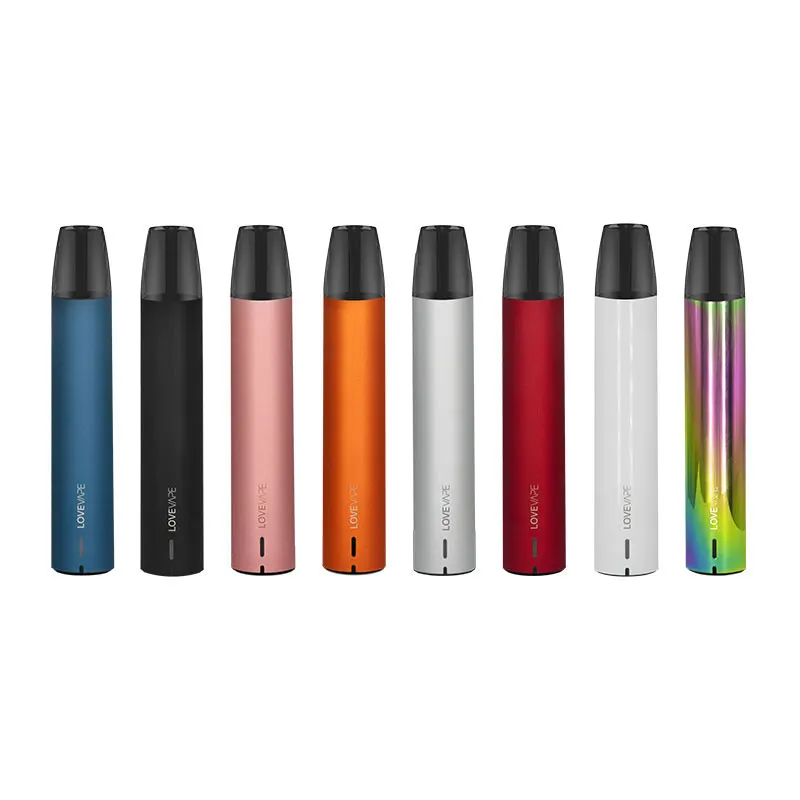 LOVEVAPE  Factory Wholesale Vape Cartridge Black 280mah Rechargeable 1ml CBD Vape Pen For CBD