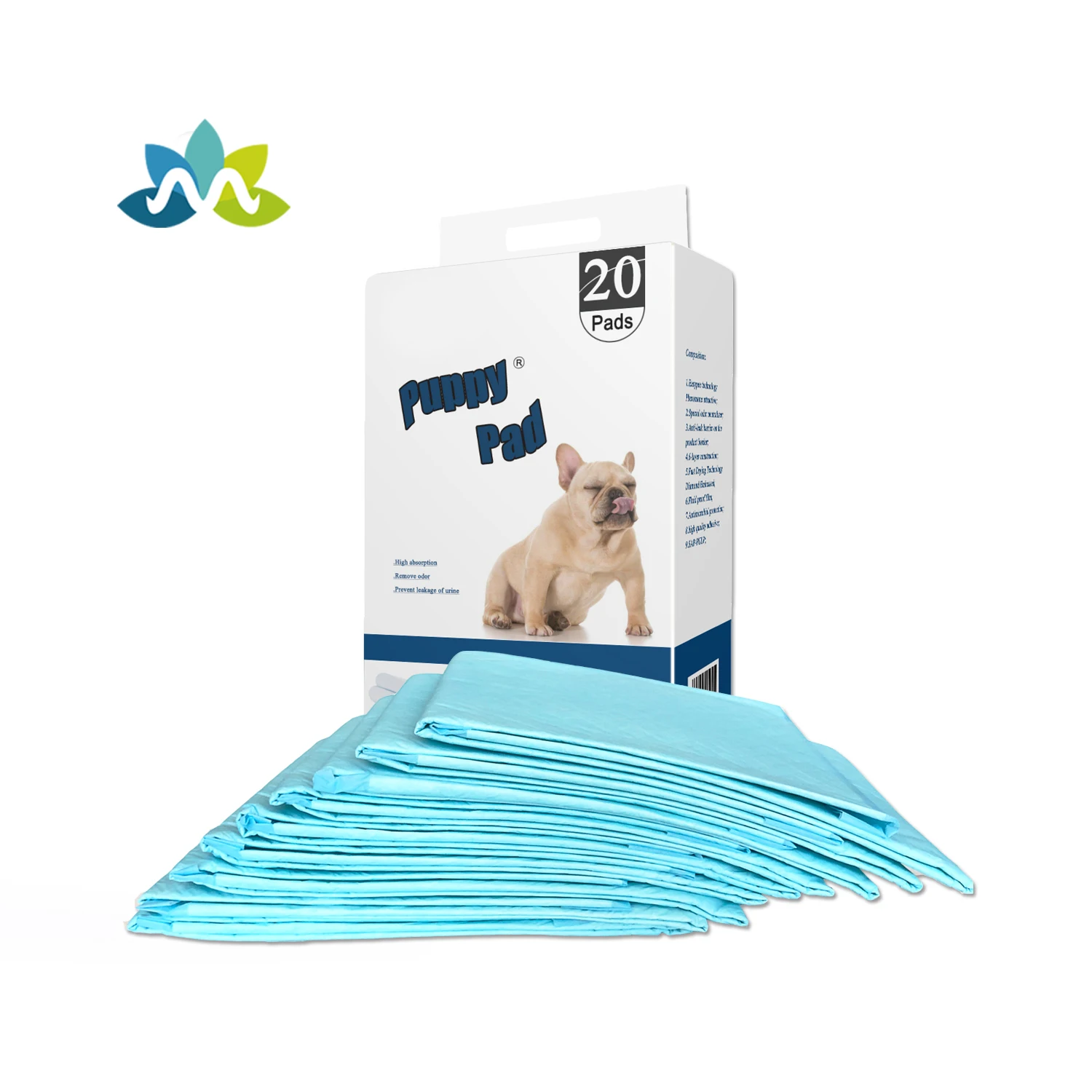 Manufacturer high absorbency super soft comfortable eco-friendly disposable pet training nursing pee pad for dogs cats