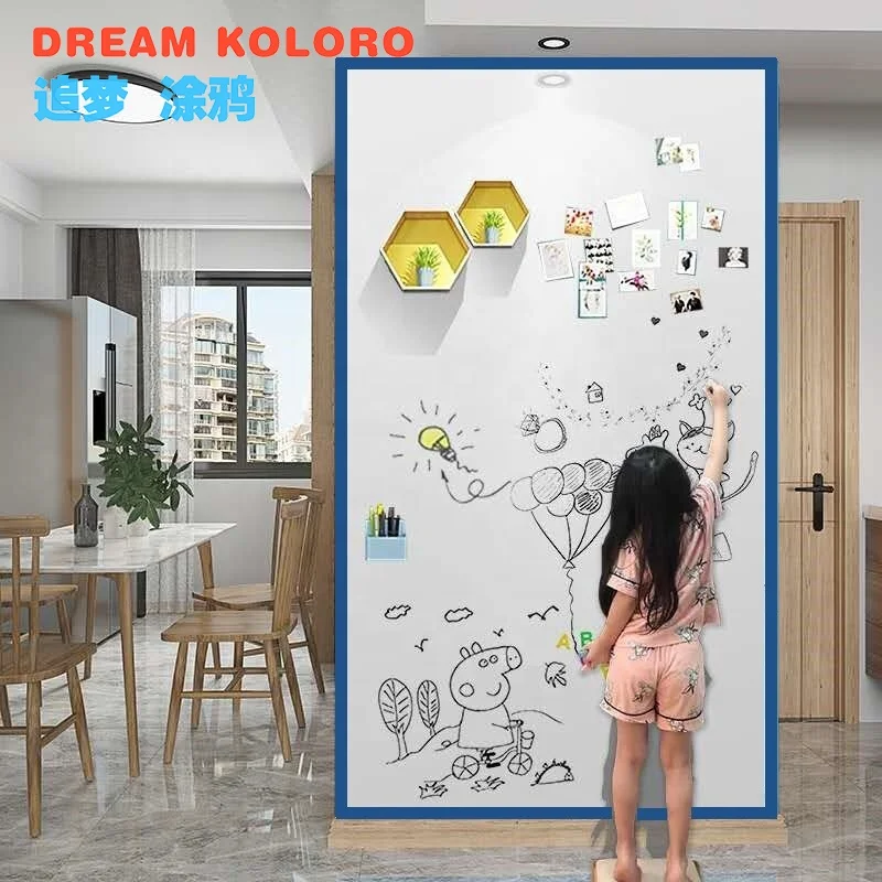 Magnetic White Board Soft Magnetic Whiteboard Stick On Wall Soft Magnetic Wallpaper Ferrous Magnetic Whiteboard