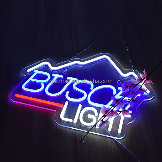 Acrylic Neon Signs 3D illuminated letter acrylic lighted logo LED neon signs