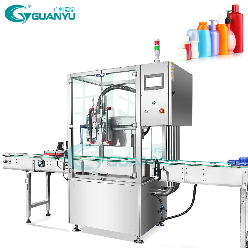 Guanyu Cream Filling Machine Shampoo Filler Ketchup Honey Filling Equipment Six Head Automatic Filling Machine